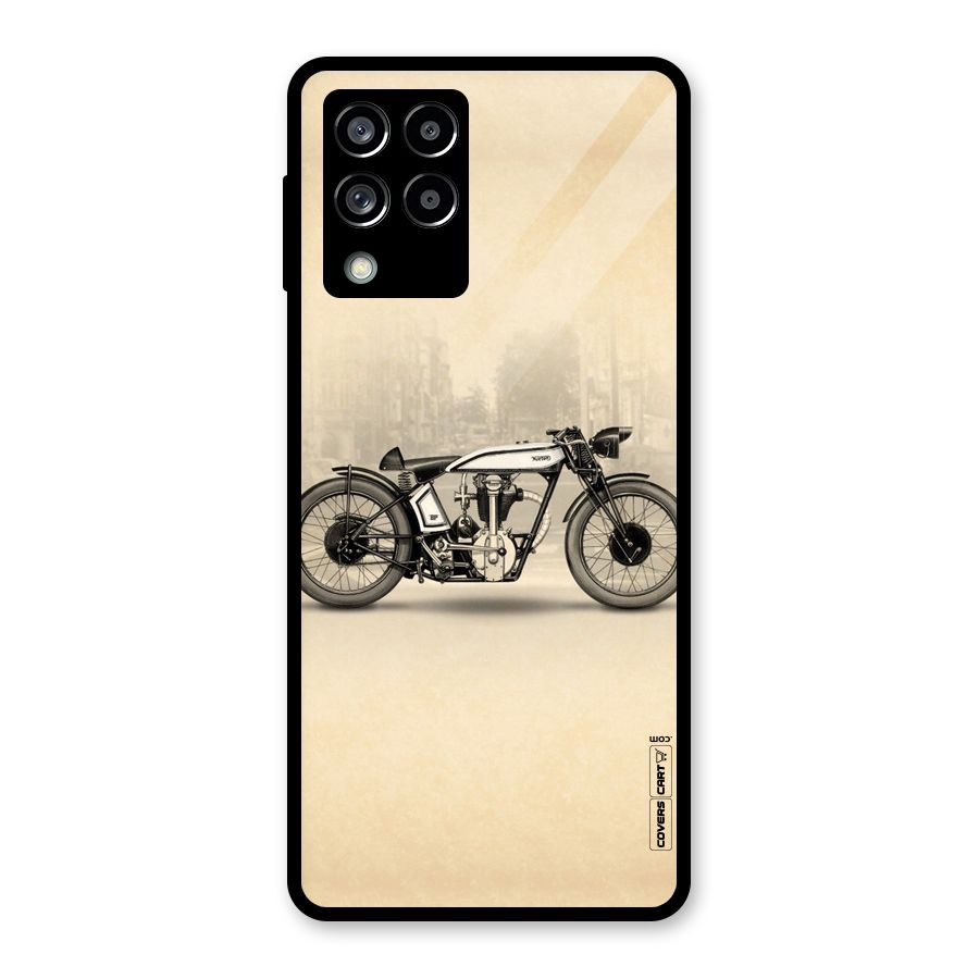 Bike Ride Glass Back Case for Galaxy M53 5G
