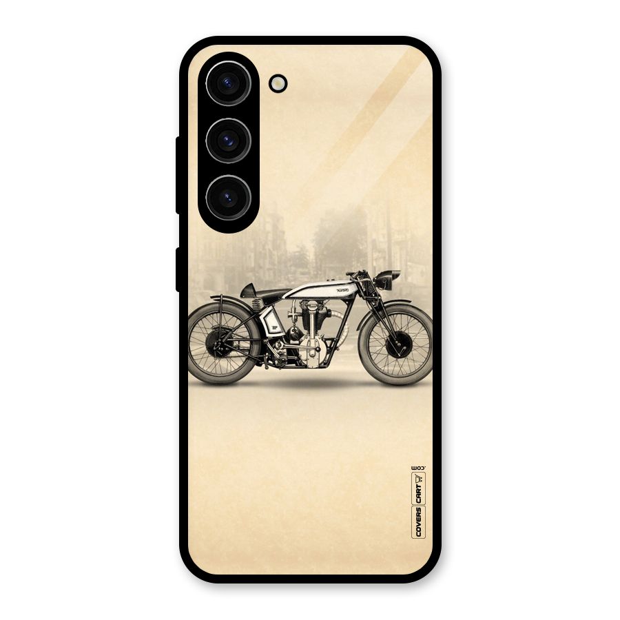 Bike Ride Glass Back Case for Galaxy S23