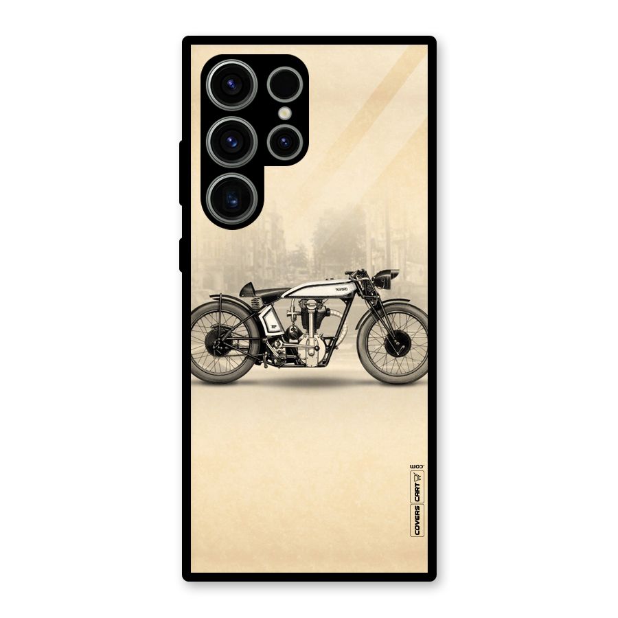 Bike Ride Glass Back Case for Galaxy S23 Ultra