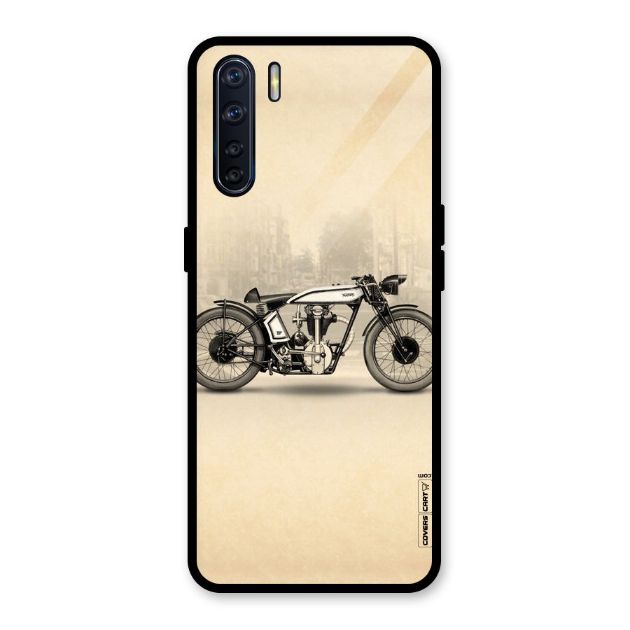 Bike Ride Glass Back Case for Oppo F15