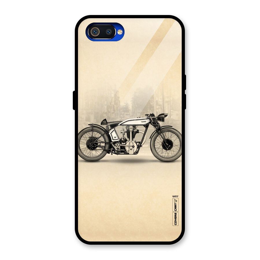 Bike Ride Glass Back Case for Realme C2