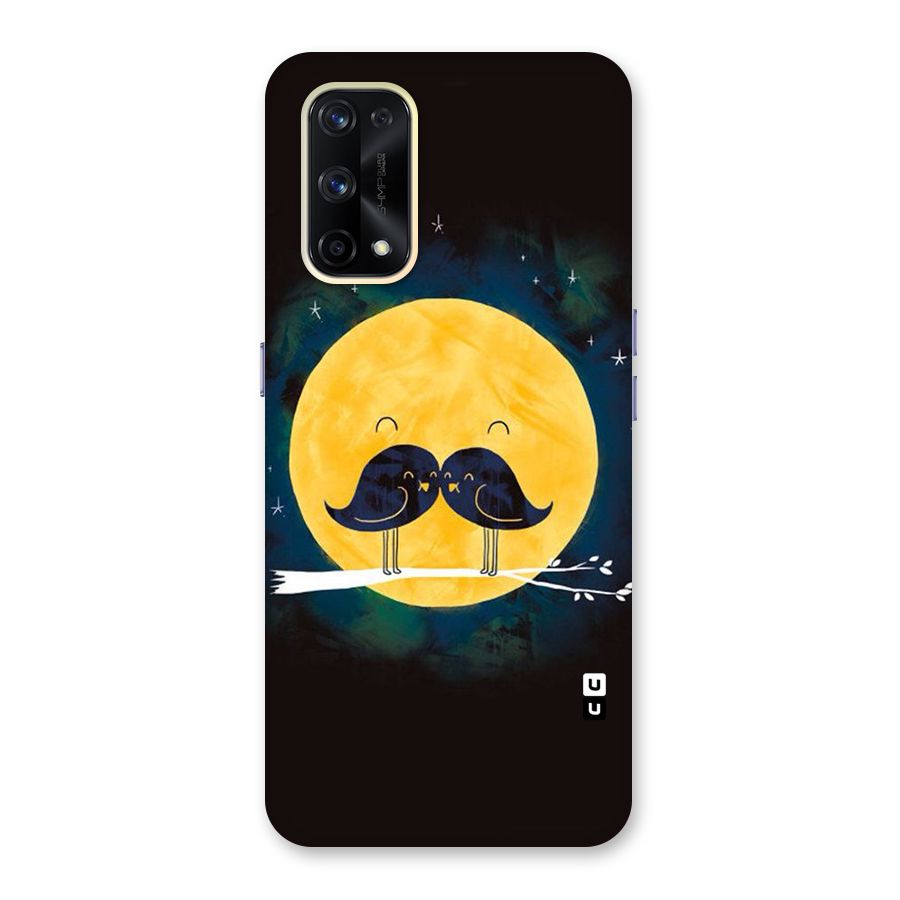 Bird Moustache Glass Back Case for Realme X7 Pro