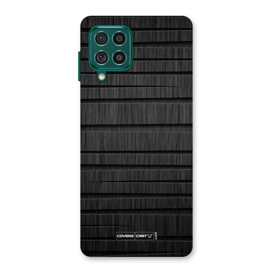 Black Abstract Back Case for Galaxy F62