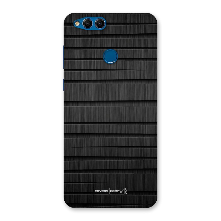 Black Abstract Back Case for Honor 7X