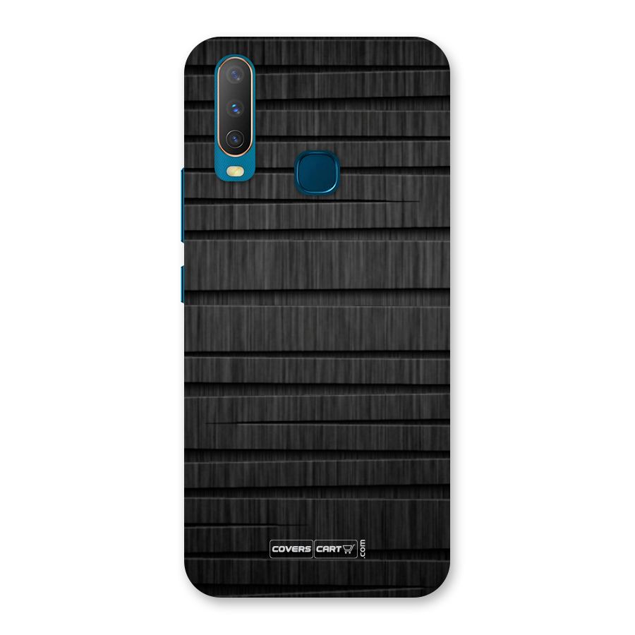 Black Abstract Back Case for Vivo U10