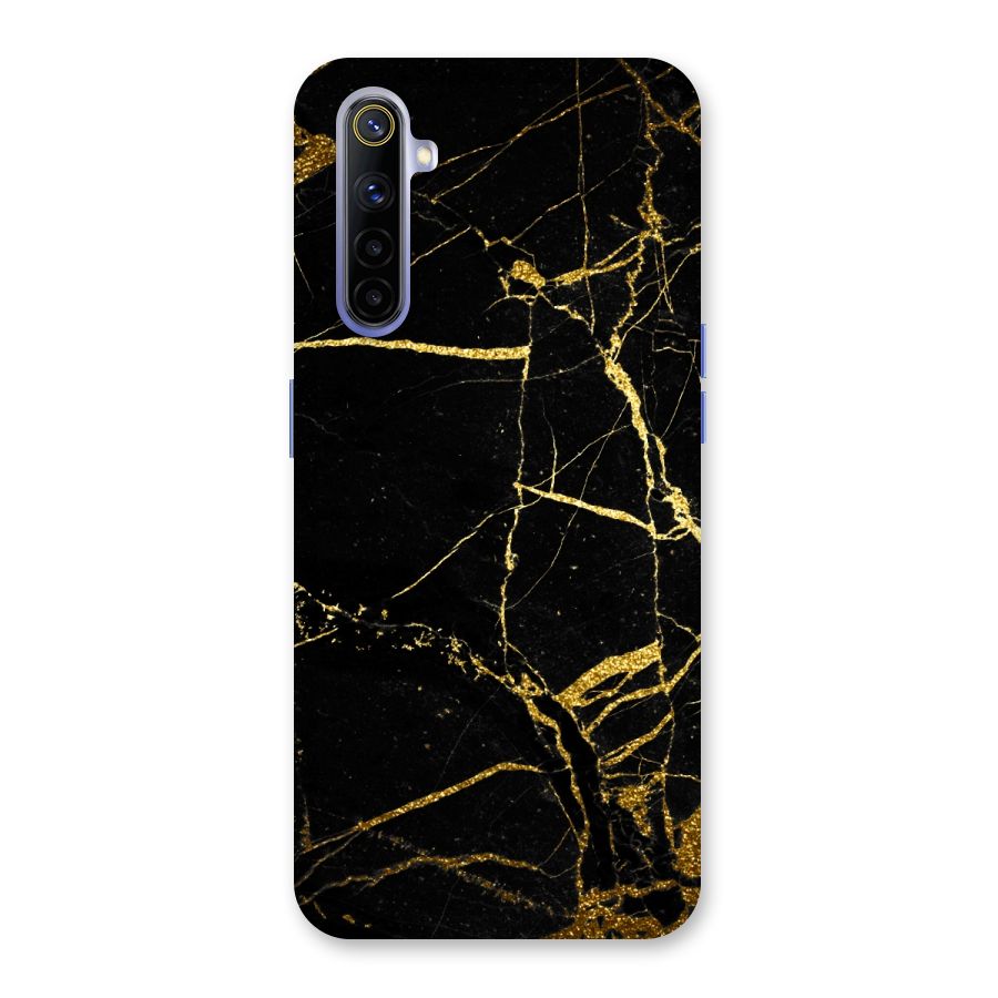Black And Gold Design Back Case for Realme 6i
