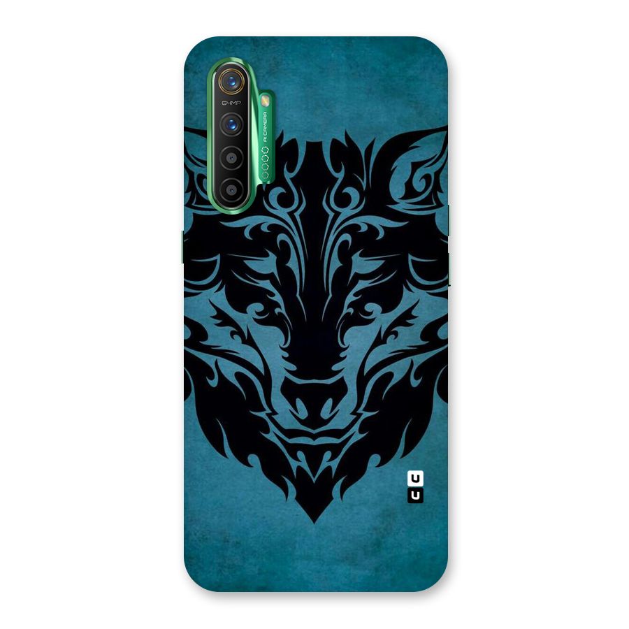 Black Artistic Wolf Back Case for Realme X2