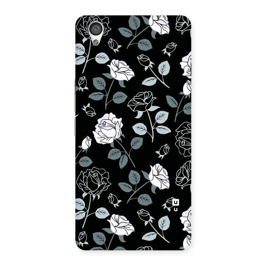 Black Artsy Bloom Back Case for OnePlus X