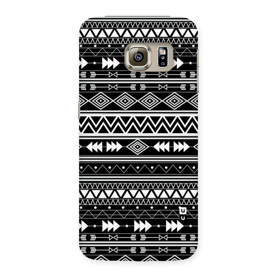 Black Aztec Creativity Back Case for Samsung Galaxy S6 Edge Plus