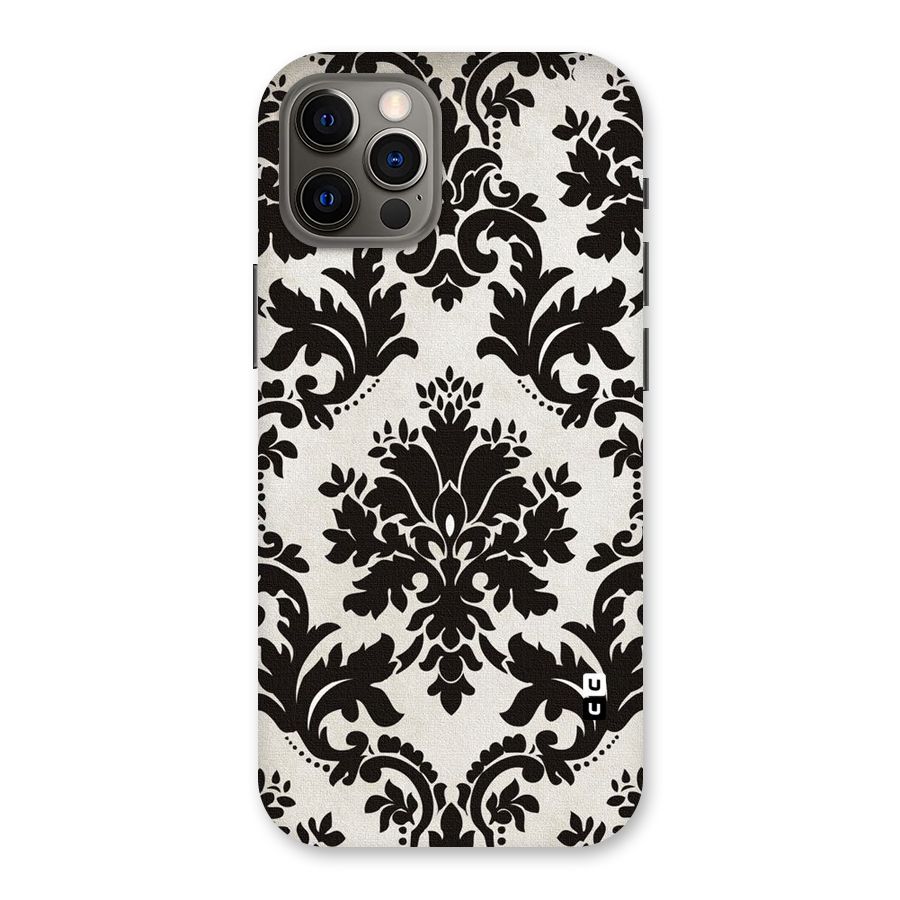 Black Beauty Back Case for iPhone 12 Pro