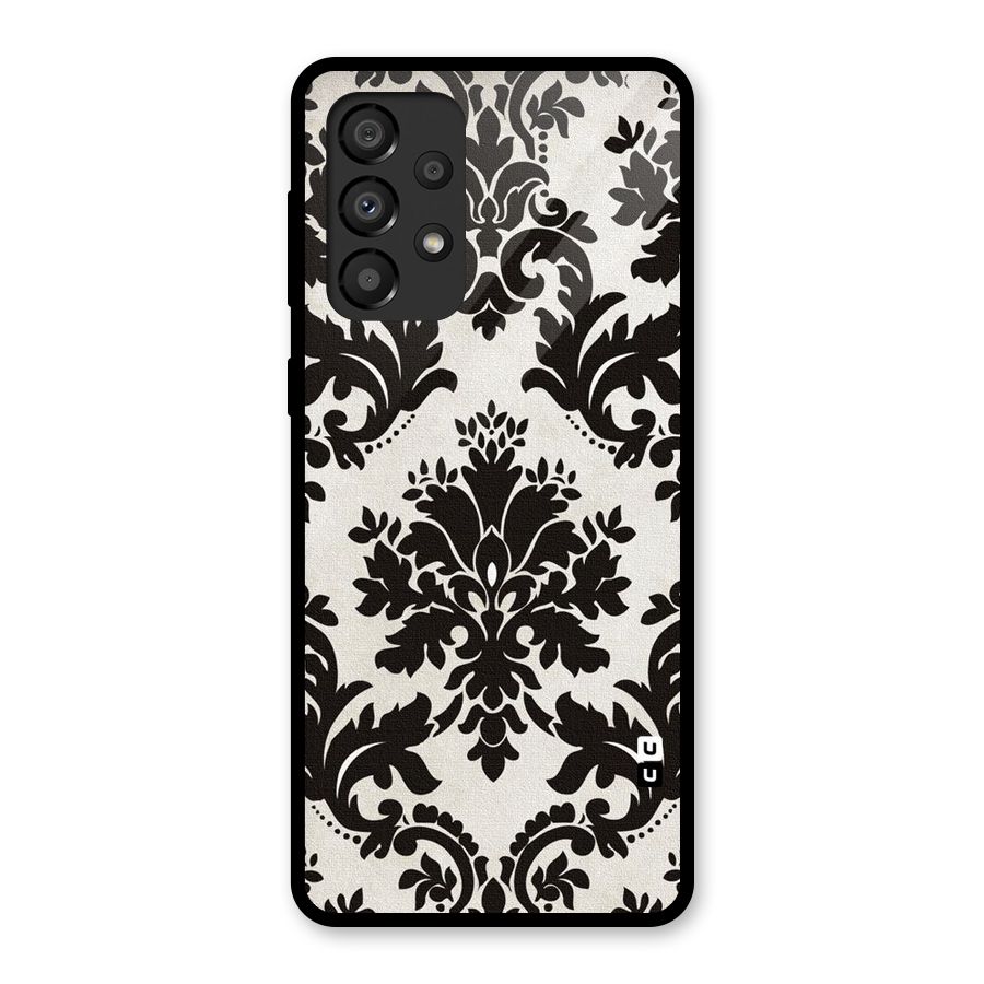 Black Beauty Glass Back Case for Galaxy A33 5G