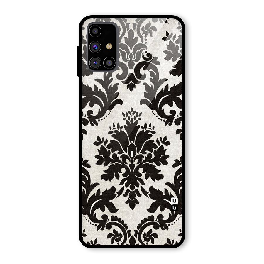 Black Beauty Glass Back Case for Galaxy M31s