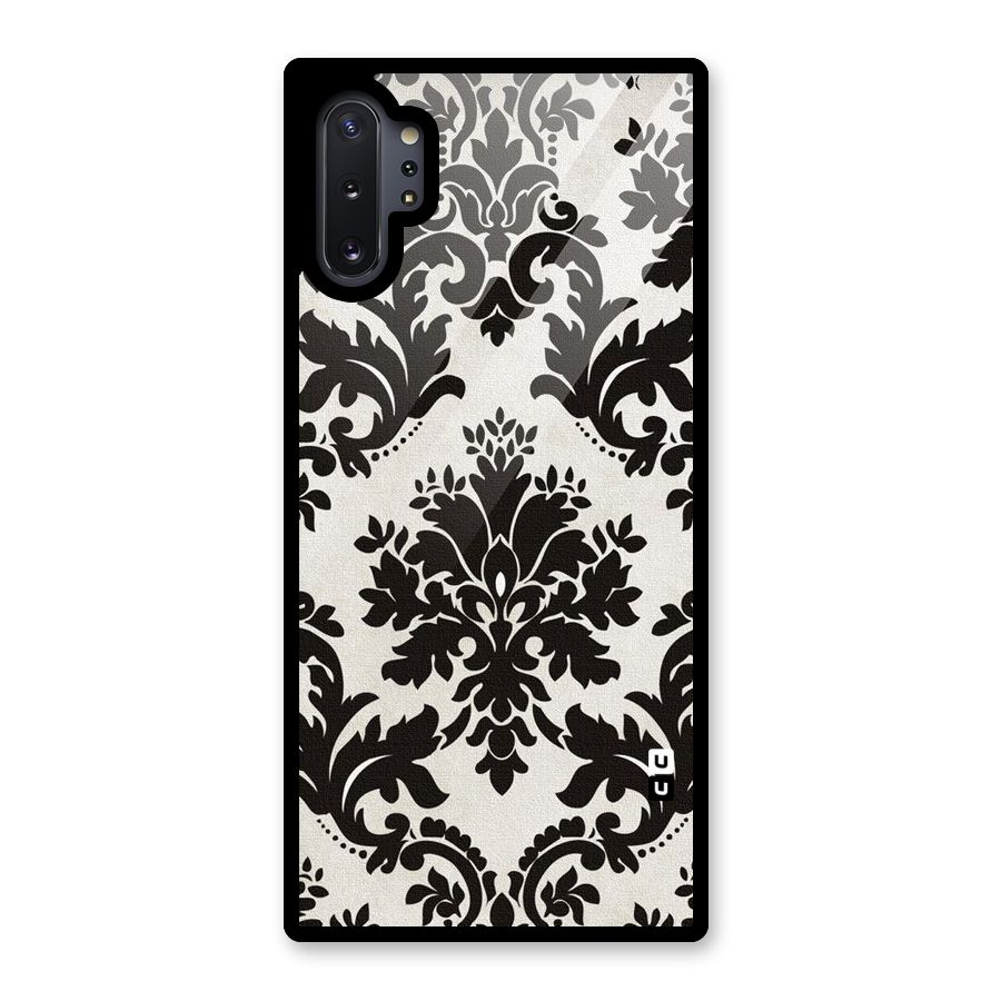 Black Beauty Glass Back Case for Galaxy Note 10 Plus