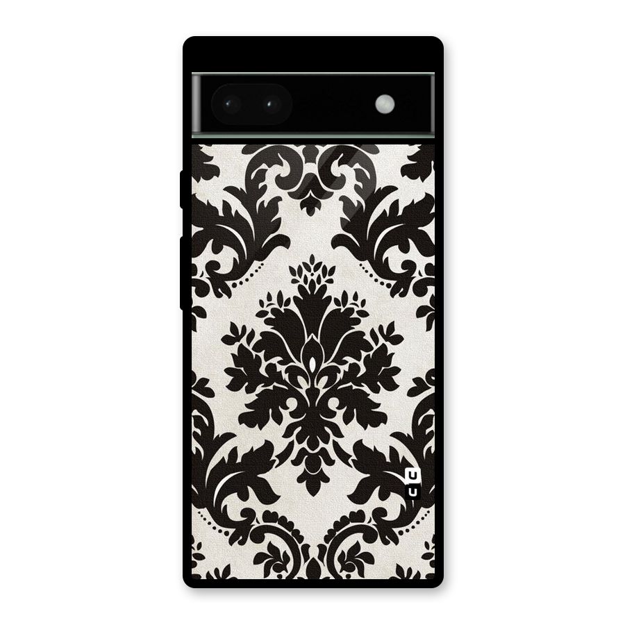 Black Beauty Glass Back Case for Google Pixel 6a