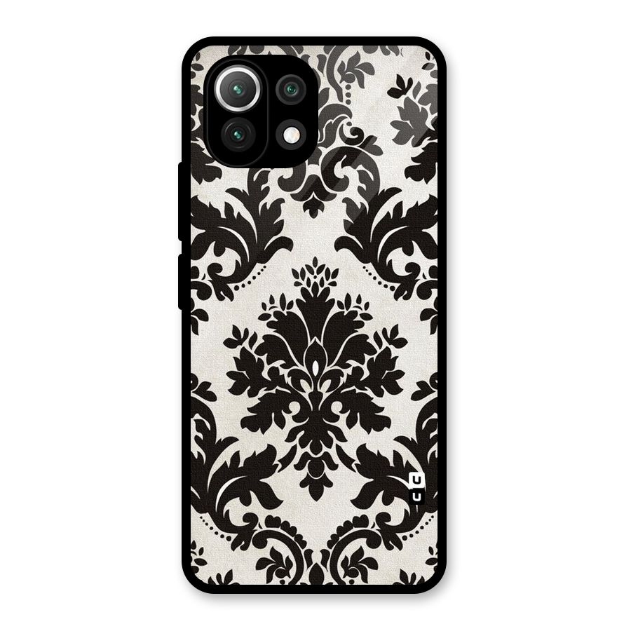 Black Beauty Glass Back Case for Mi 11 Lite NE 5G