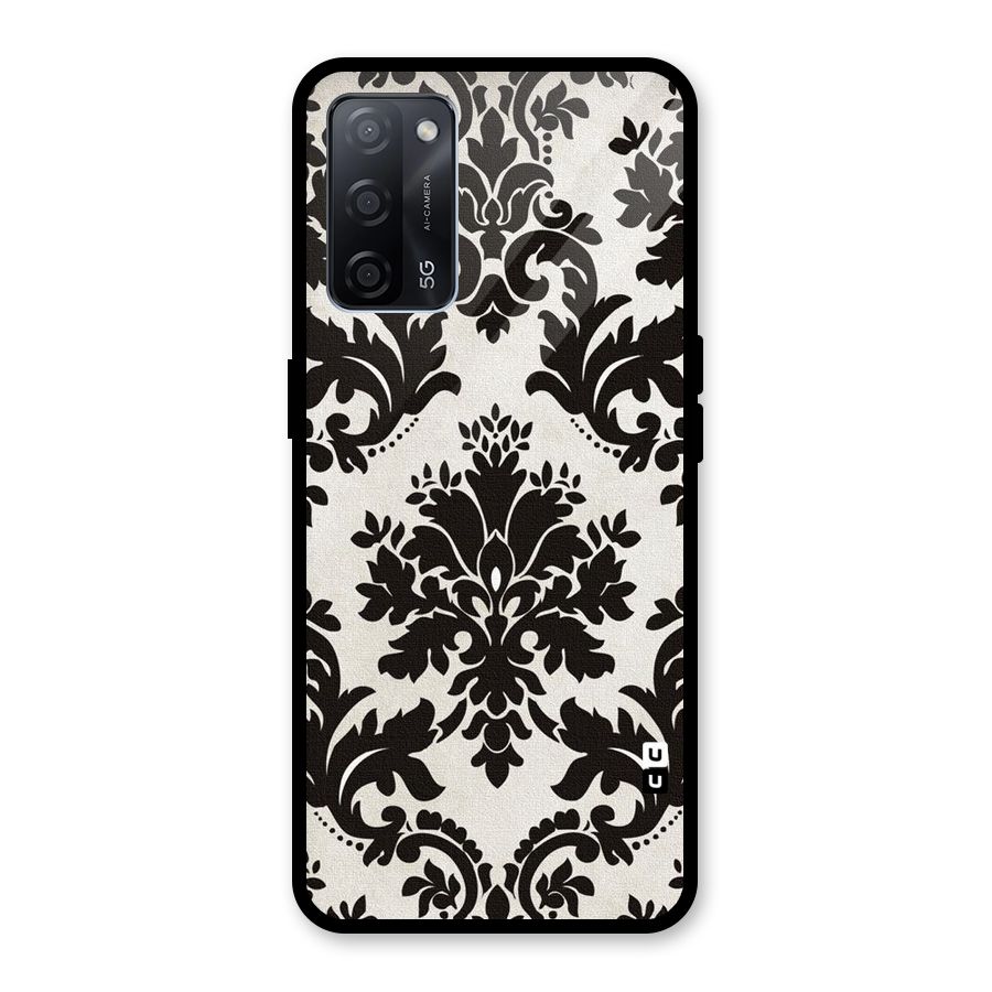 Black Beauty Glass Back Case for Oppo A53s 5G