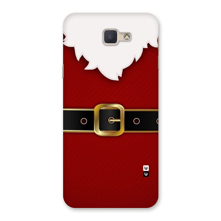 Black Belt Design Back Case for Galaxy J5 Prime