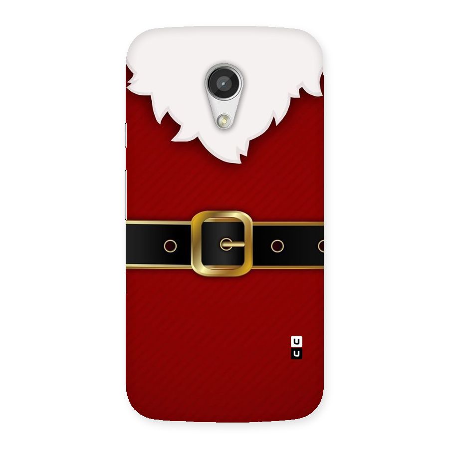 Black Belt Design Back Case for Moto G 2nd Gen