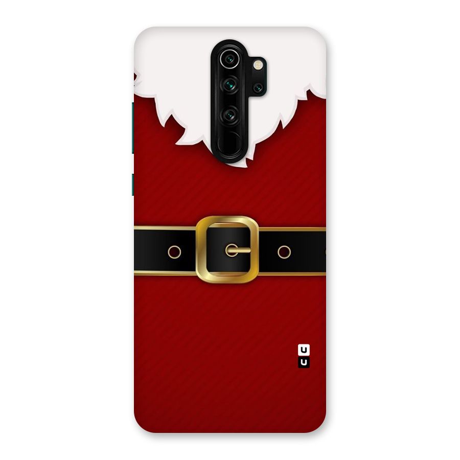 Black Belt Design Back Case for Redmi Note 8 Pro