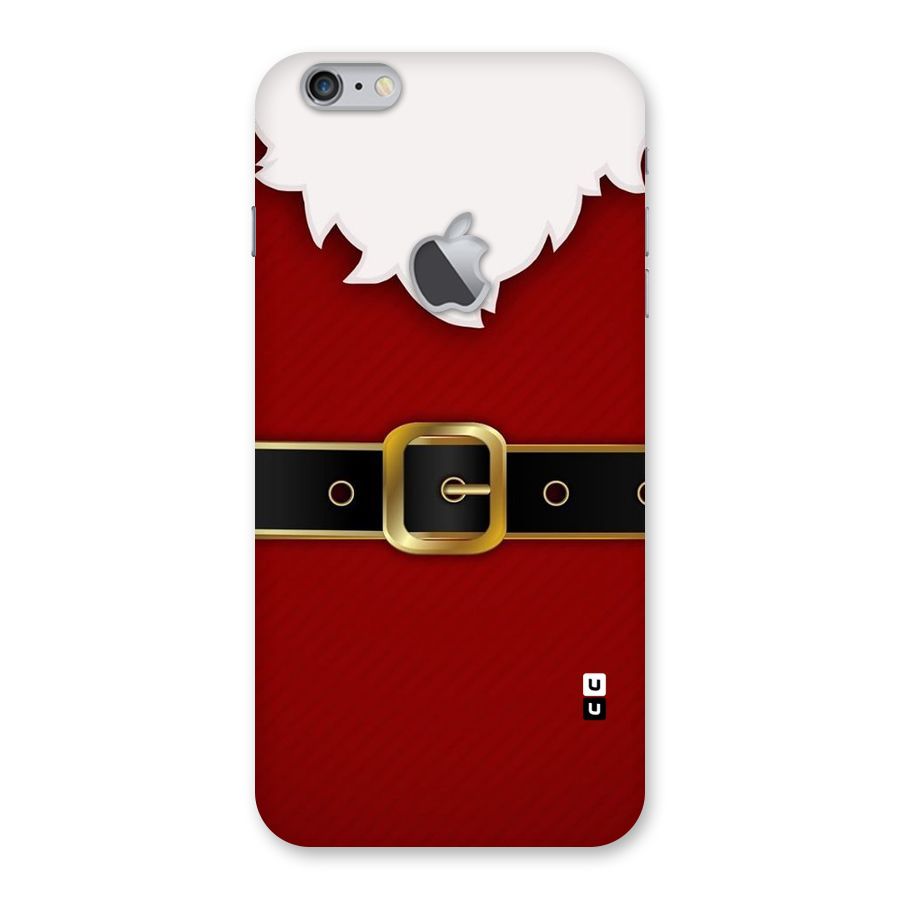 Black Belt Design Back Case for iPhone 6 Plus 6S Plus Logo Cut