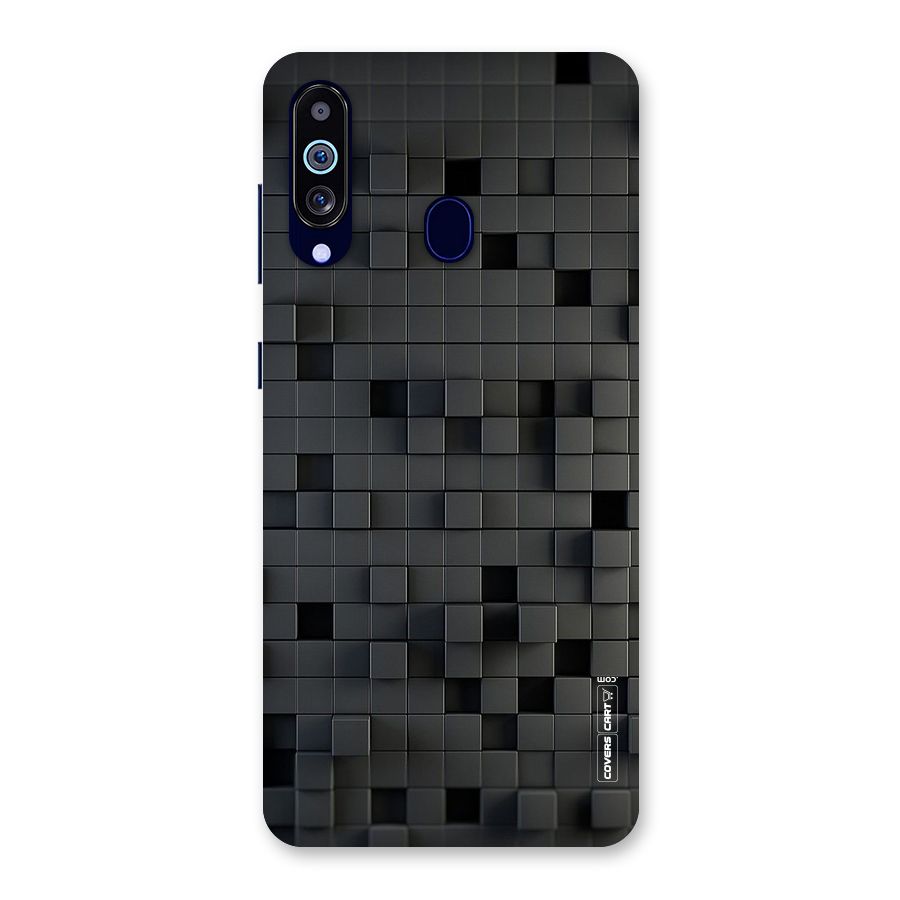 Black Bricks Back Case for Galaxy M40