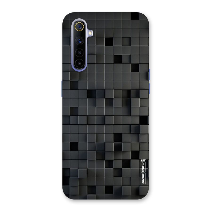 Black Bricks Back Case for Realme 6i