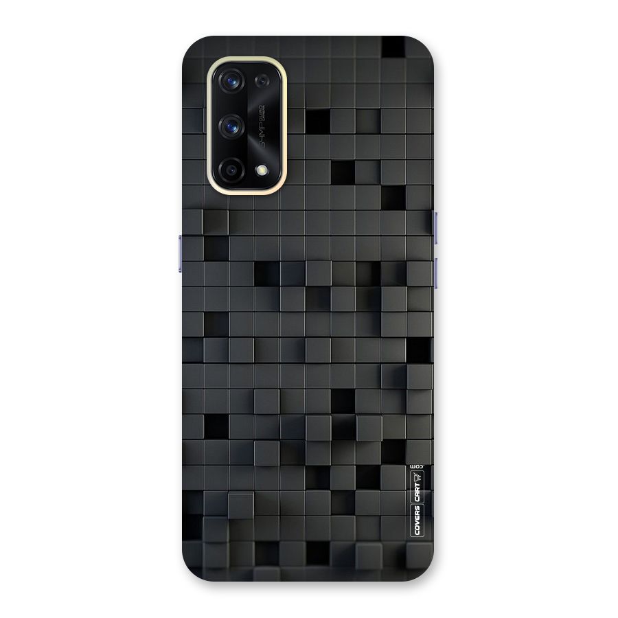 Black Bricks Glass Back Case for Realme X7 Pro