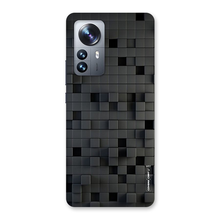Black Bricks Back Case for Xiaomi 12 Pro