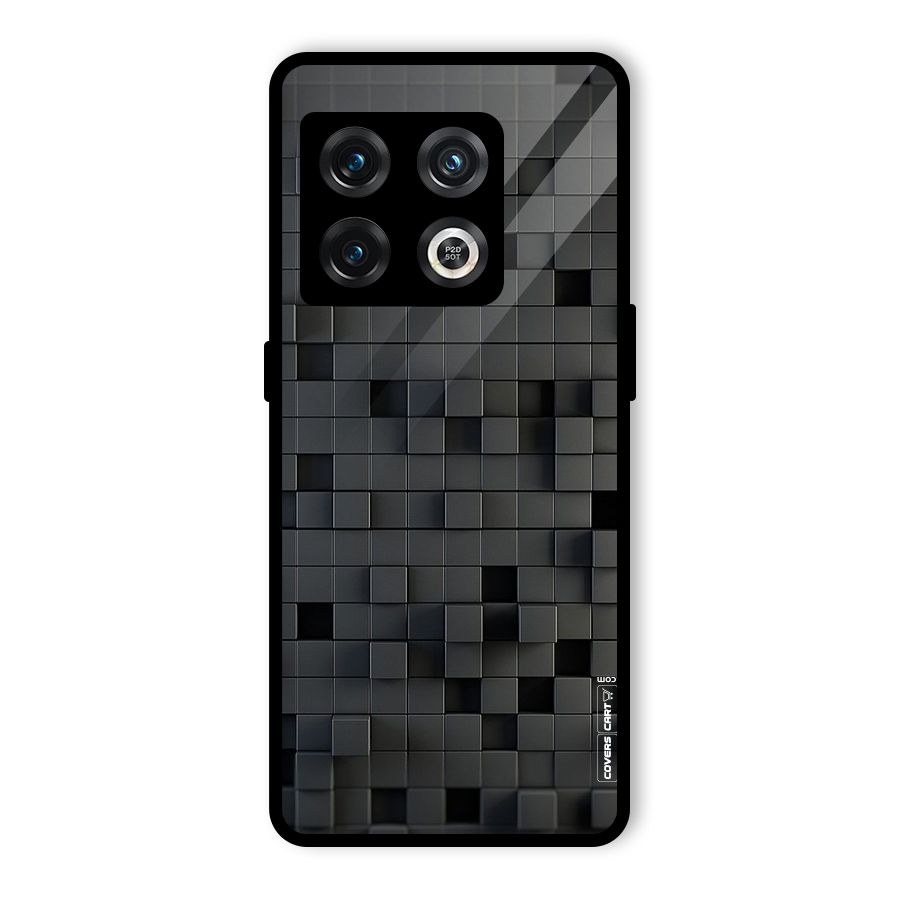 Black Bricks Glass Back Case for OnePlus 10 Pro 5G