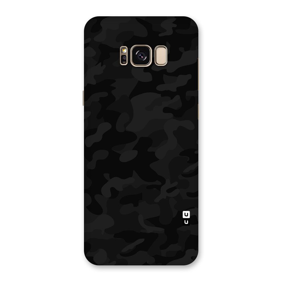 Black Camouflage Back Case for Galaxy S8 Plus