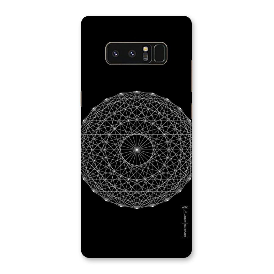 Black Clipart Back Case for Galaxy Note 8