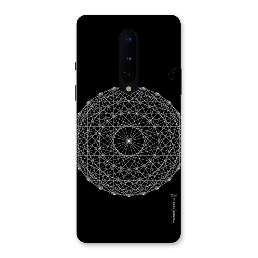 Black Clipart Back Case for OnePlus 8