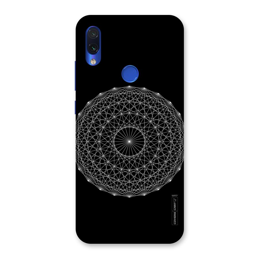 Black Clipart Back Case for Redmi Note 7