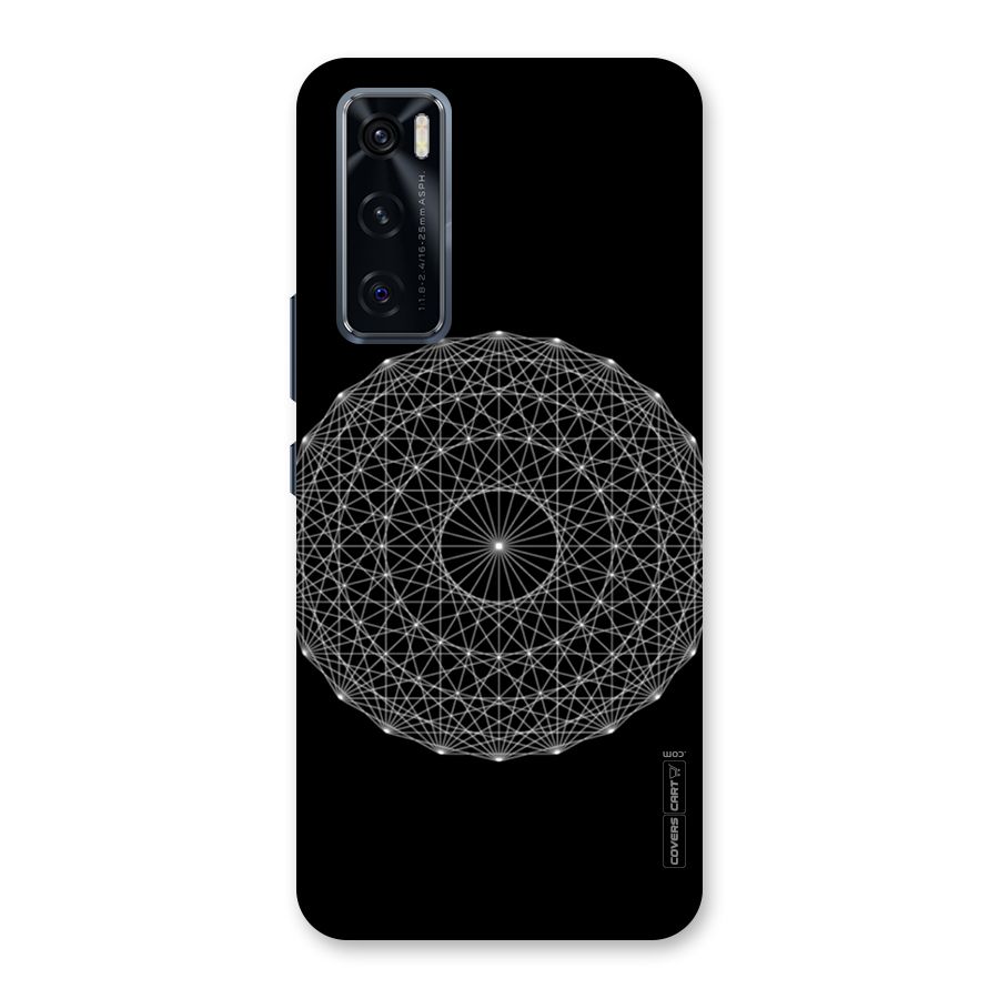 Black Clipart Back Case for Vivo V20 SE