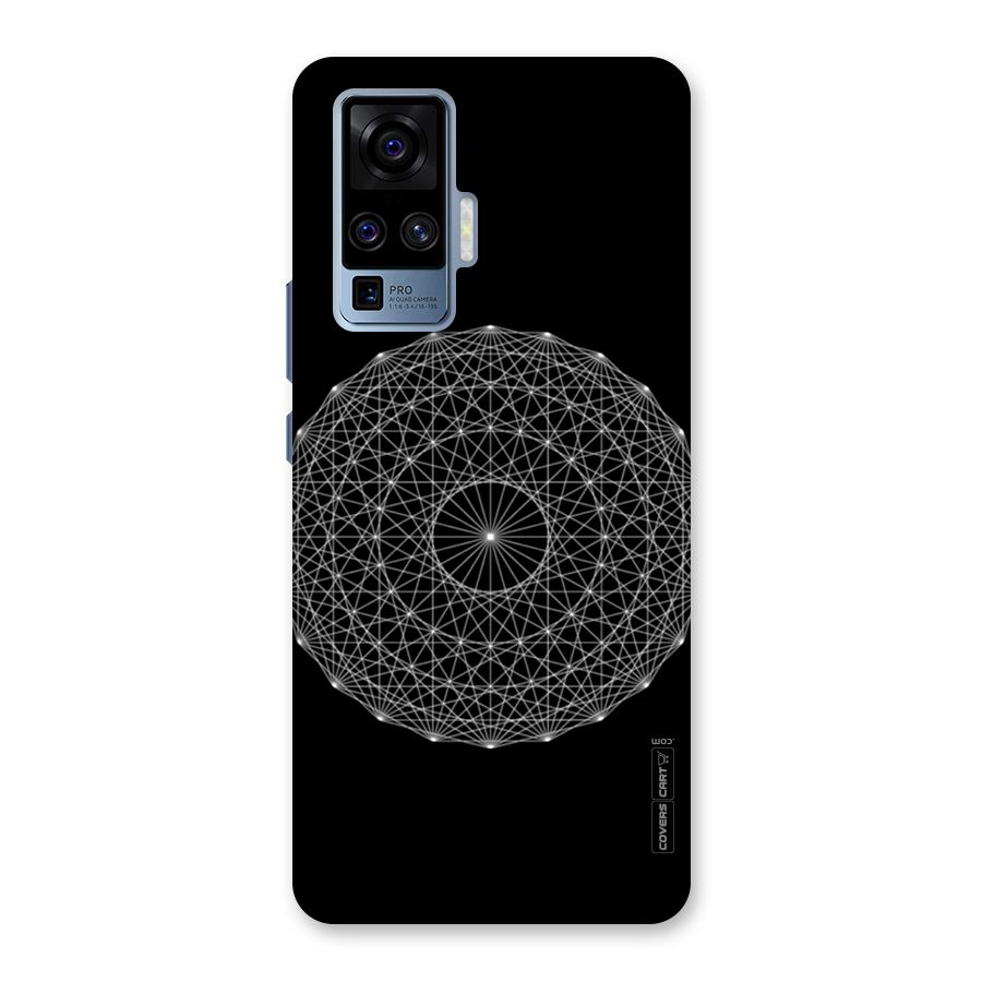 Black Clipart Back Case for Vivo X50 Pro