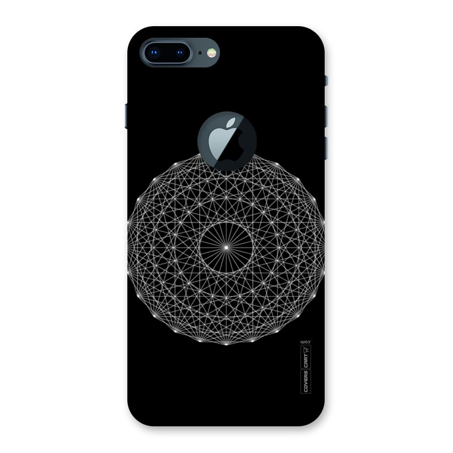 Black Clipart Back Case for iPhone 7 Plus Logo Cut