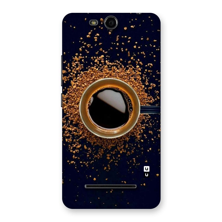 Black Coffee Back Case for Micromax Canvas Juice 3 Q392