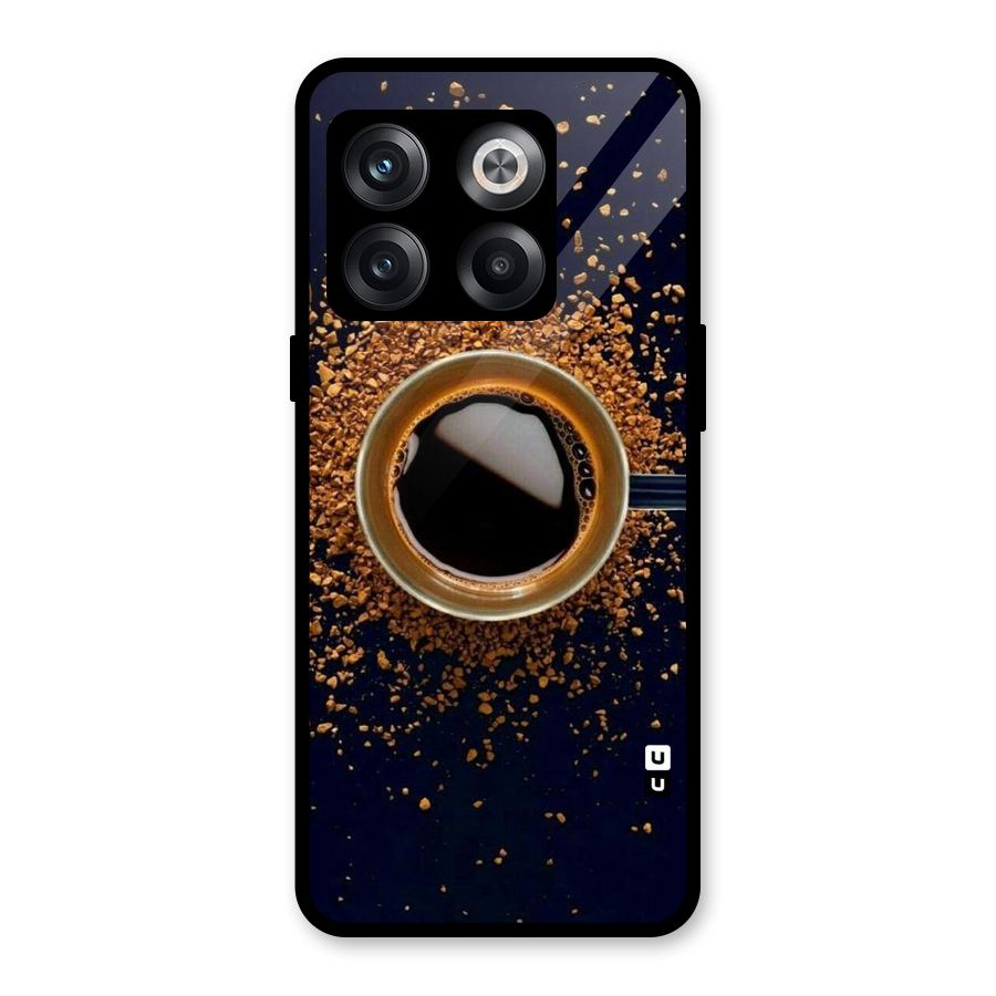 Black Coffee Glass Back Case for OnePlus 10T