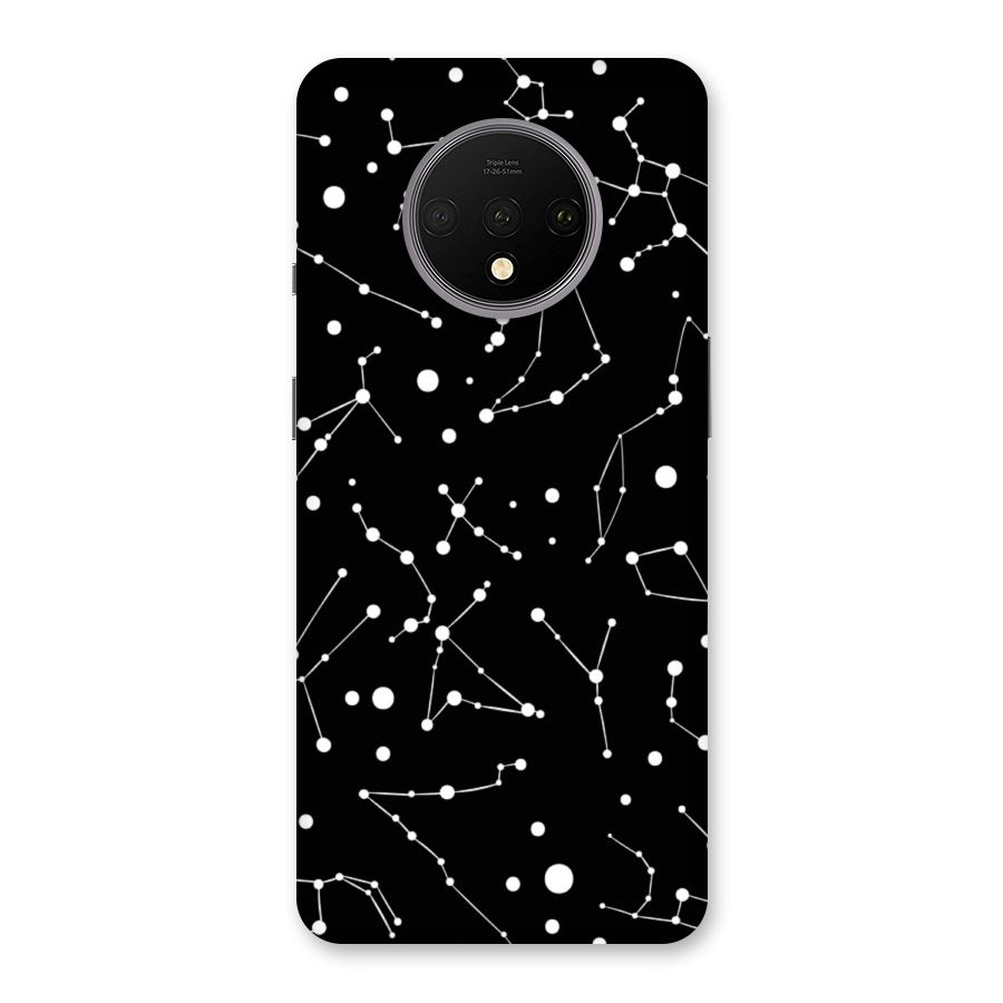 Black Constellation Pattern Back Case for OnePlus 7T