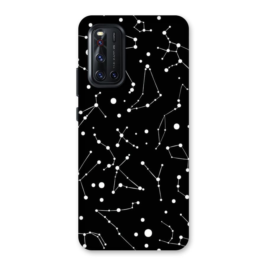 Black Constellation Pattern Back Case for Vivo V19