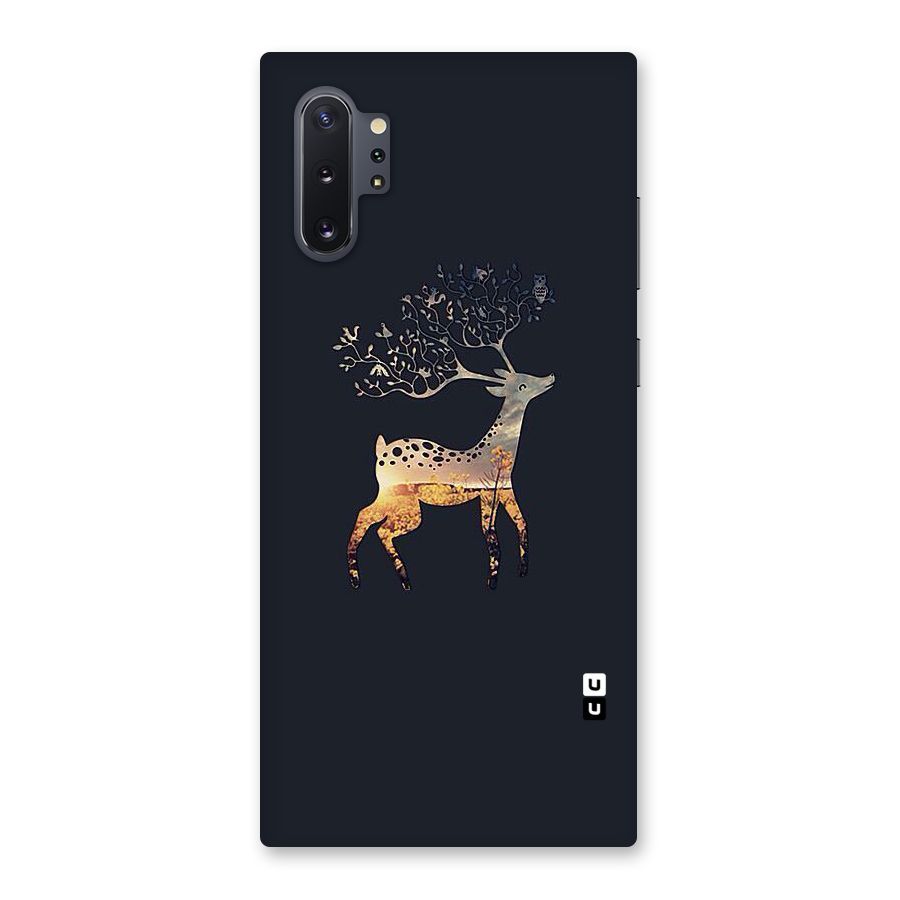 Black Deer Back Case for Galaxy Note 10 Plus