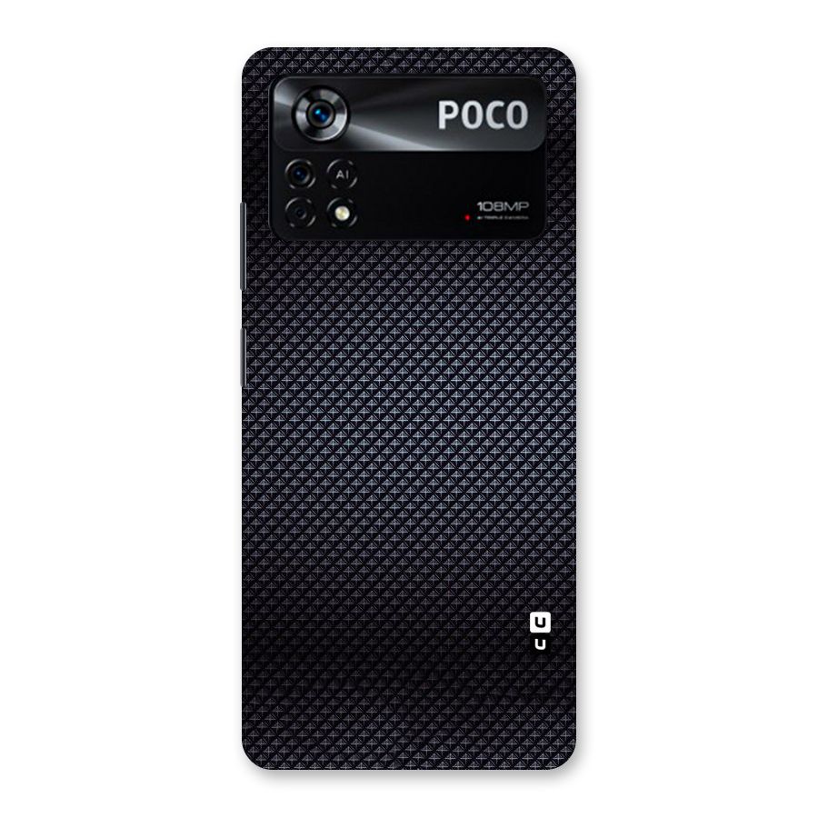 Black Diamond Back Case for Poco X4 Pro 5G