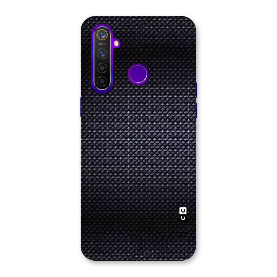 Black Diamond Back Case for Realme 5 Pro