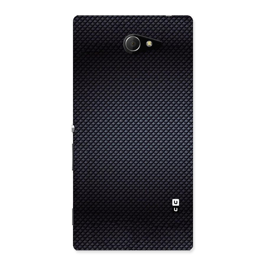 Black Diamond Back Case for Sony Xperia M2