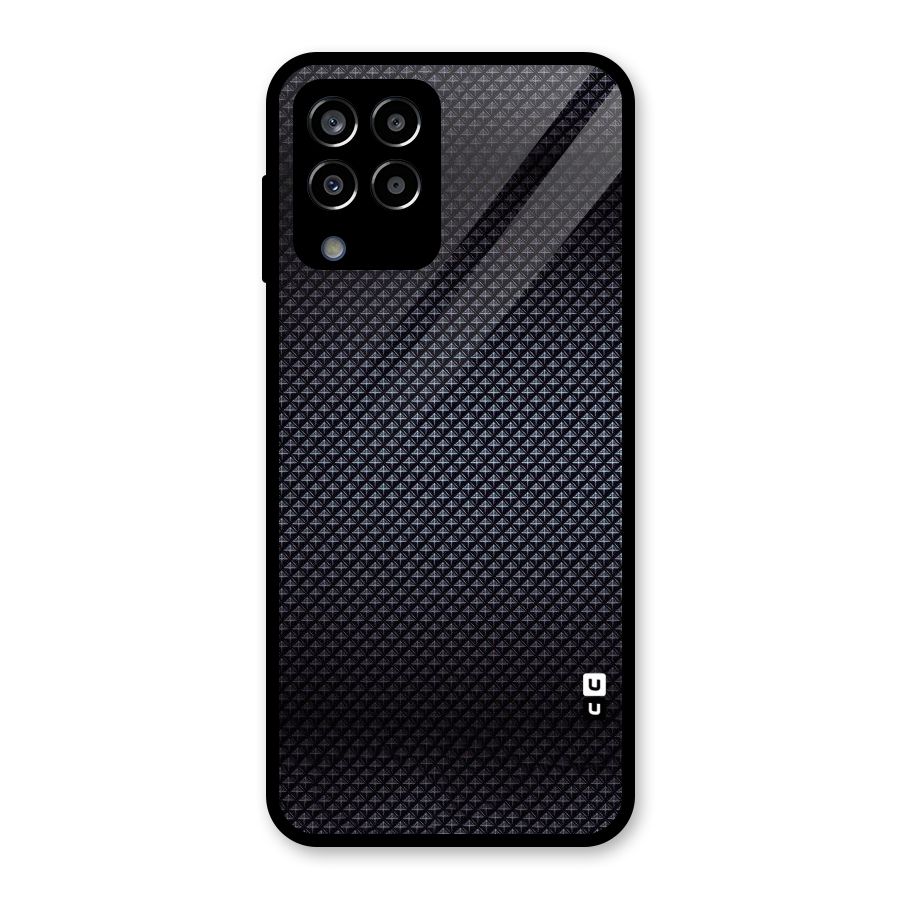 Black Diamond Glass Back Case for Galaxy M33