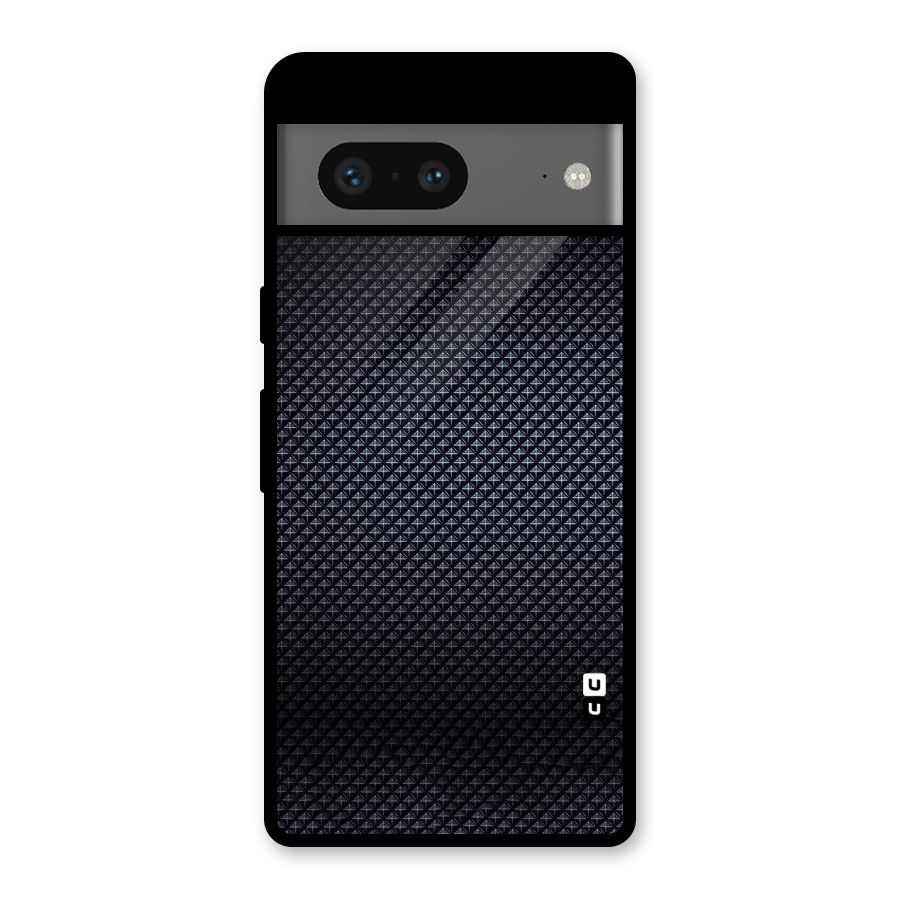 Black Diamond Glass Back Case for Google Pixel 7