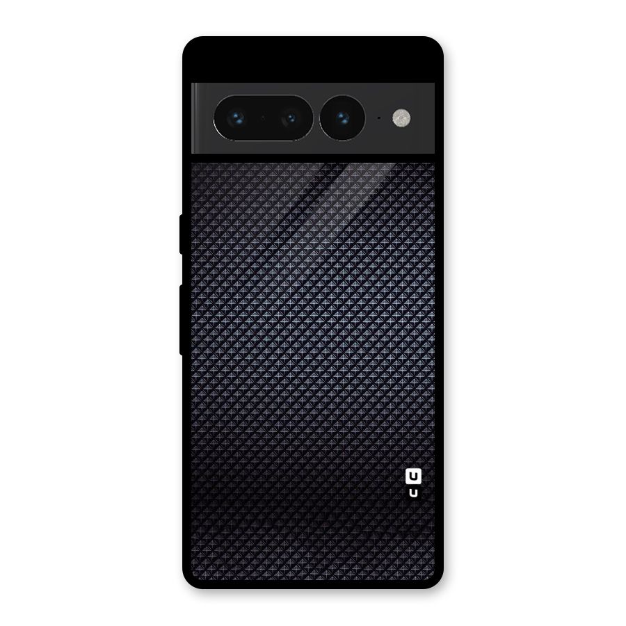 Black Diamond Glass Back Case for Google Pixel 7 Pro