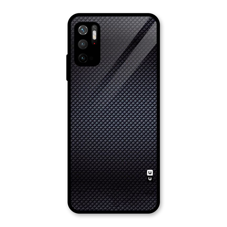Black Diamond Glass Back Case for Poco M3 Pro 5G
