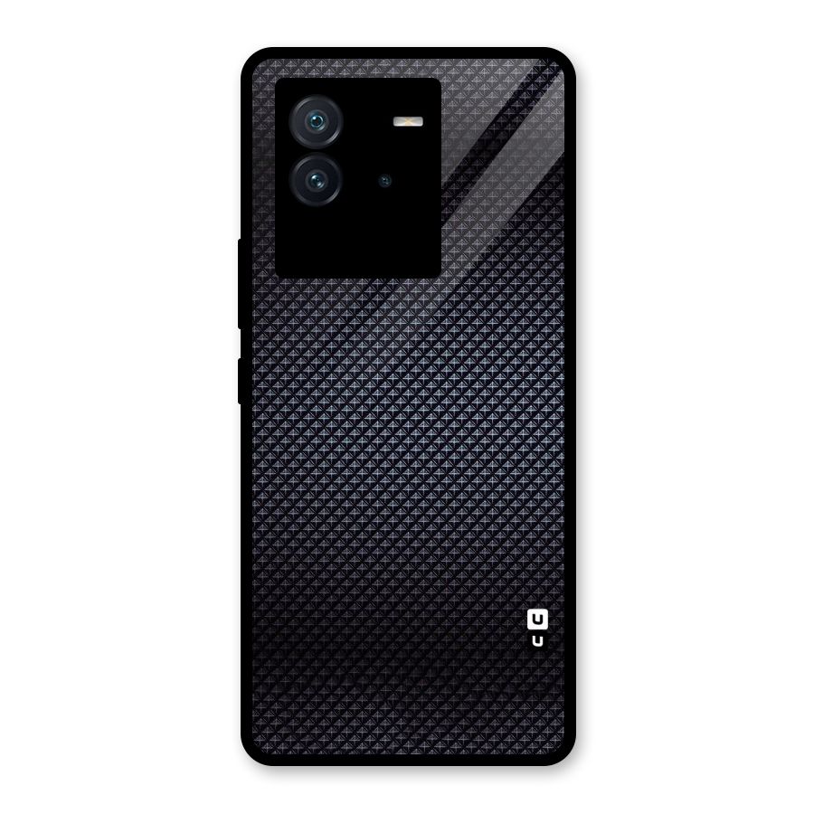 Black Diamond Glass Back Case for Vivo iQOO Neo 6 5G