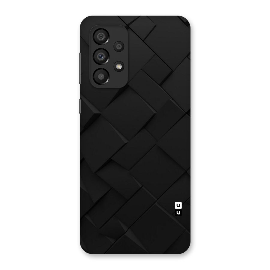 Black Elegant Design Back Case for Galaxy A33 5G